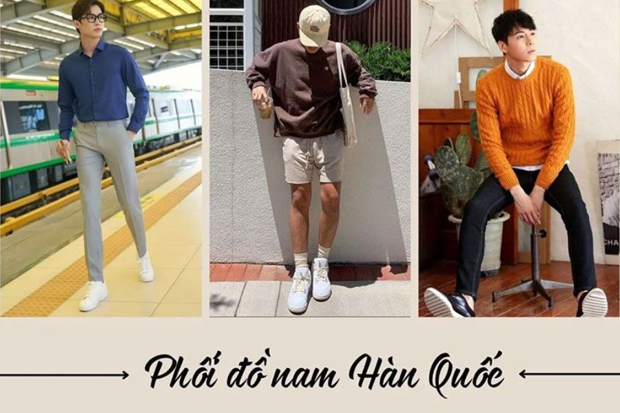 Cách phối đồ nam Hàn Quốc mùa hè chuẩn soái ca