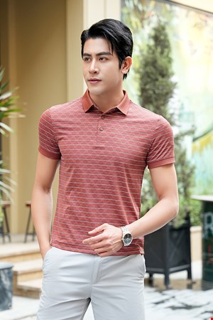Áo Polo Nam Kẻ Nhỏ Lecardo Regular Fit LPL-72