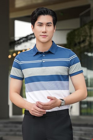 Áo Polo Nam Kẻ To Lecardo Diamond LPL-79