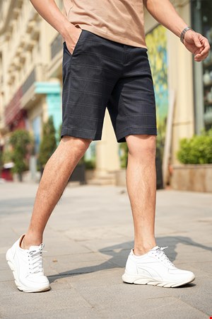 Quần Short Âu Nam Kẻ Caro Lecardo LSA-08