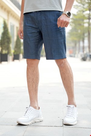 Quần Short Âu Nam Kẻ Caro Lecardo LSA-10