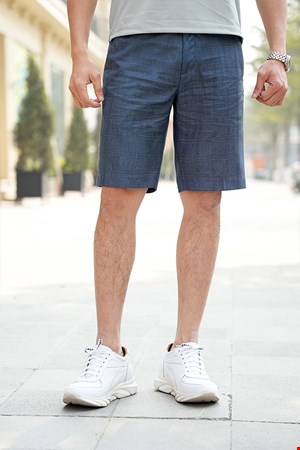Quần Short Âu Nam Kẻ Caro Lecardo LSA-10