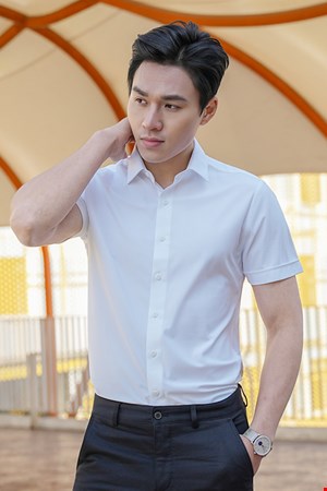 ÁO SƠ MI CỘC TAY NAM LSMC-05 