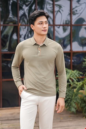 ÁO POLO DÀI TAY CỔ ÉP LPLD-08 