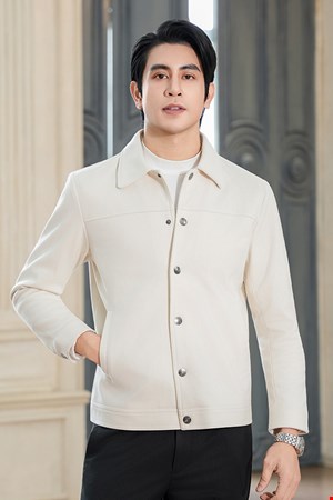 ÁO JACKET DẠ CỔ BẺ LAJK-30 