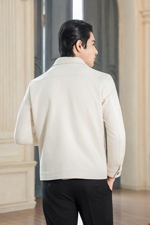 ÁO JACKET DẠ CỔ BẺ LAJK-30 
