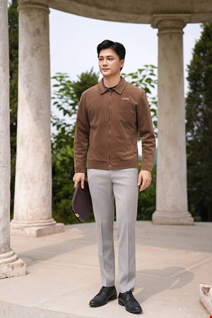 ÁO JACKET NHUNG CỔ BẺ LAJK-29 