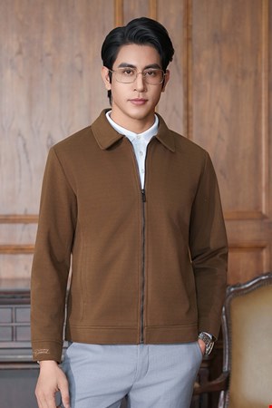 ÁO KHOÁC JACKET DẠ CỔ BẺ TAY THÊU LECARDO LAJK-31