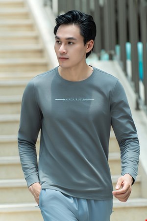 ÁO THU ĐÔNG DÀI TAY IN CHÌM  LECARDO LATD-05 