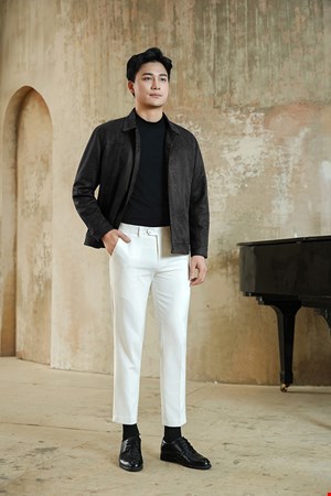 ÁO JACKET VẢI DA LỘN LAJK-34 